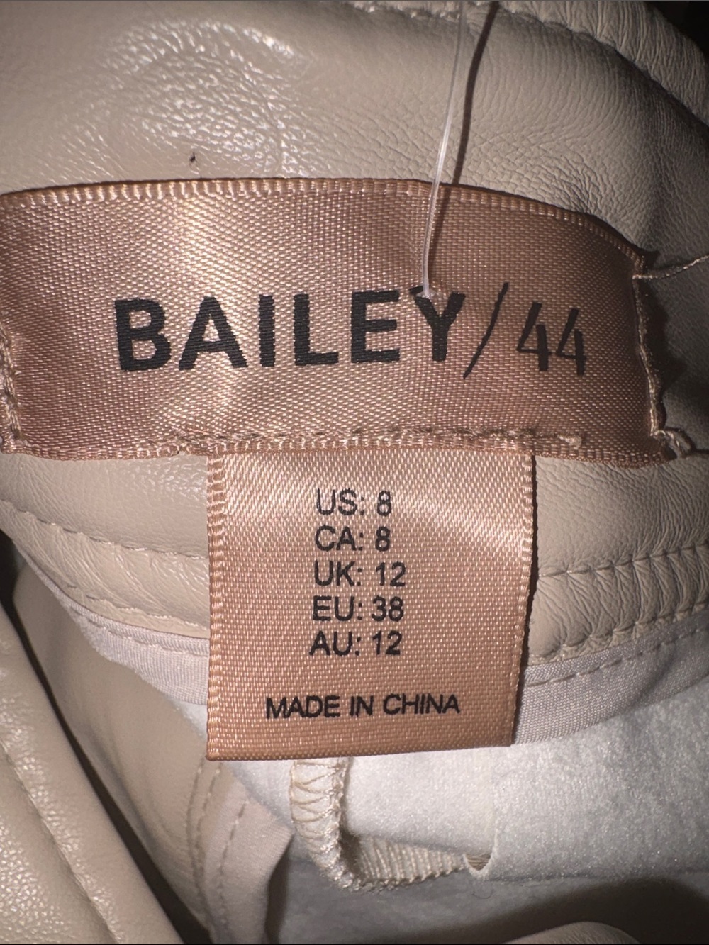 Bailey 44 Faux Leather  Pants - Picture 5 of 7